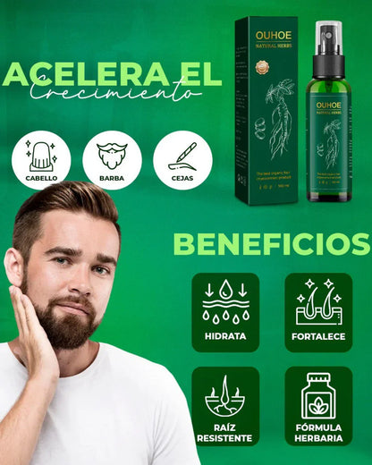 Spray para crecimiento del pelo