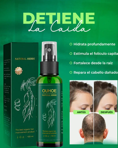 Spray para crecimiento del pelo