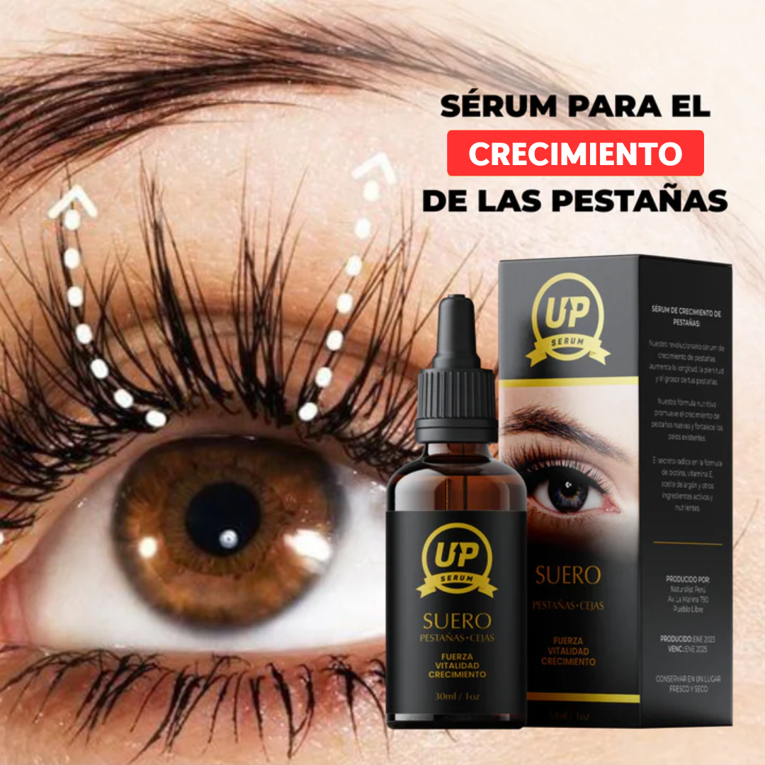 SÉRUM UP PRO® Alargamiento de pestañas y cejas